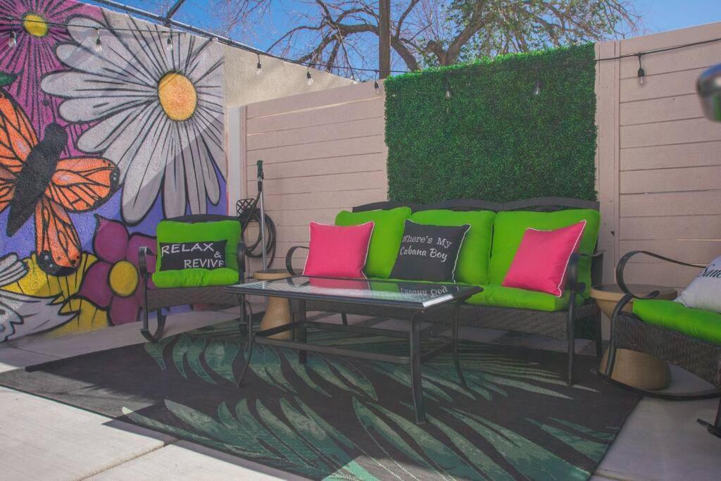 Villa Bohemian Chic An Eclectic Escape-Hot Tub-Pet Friendly-No Pet Fees! Albuquerque Exterior foto